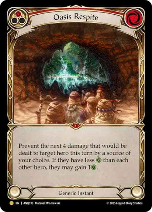 Oasis Respite (Red) (ANQ035)