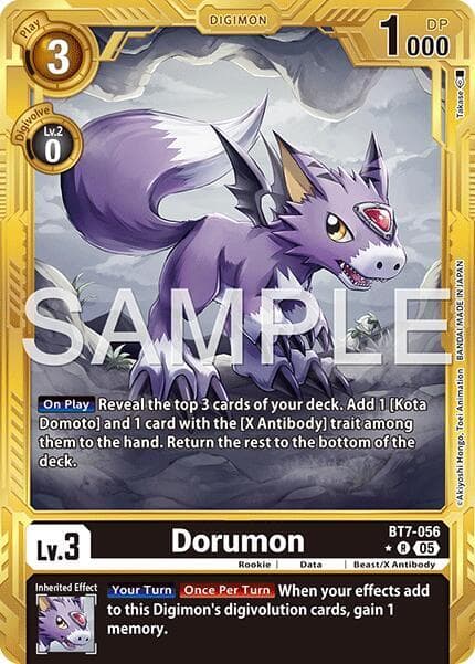 Dorumon (Gold Border)