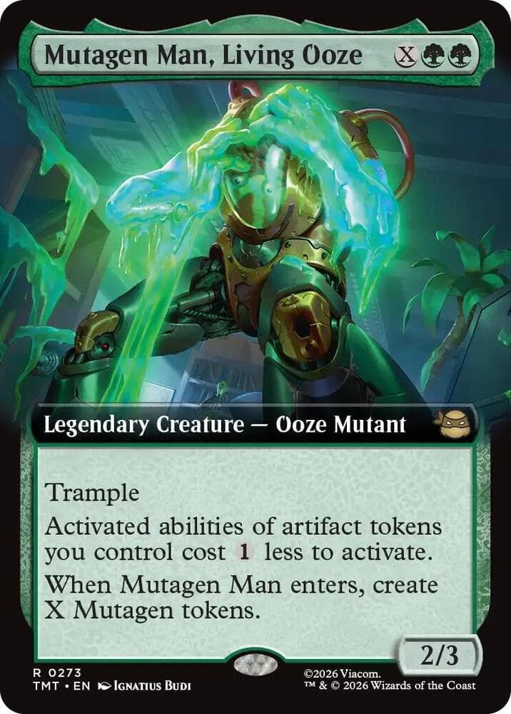 Mutagen Man, Living Ooze (Extended Art)