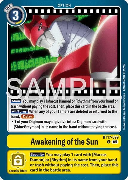 Awakening of the Sun (Reprint)