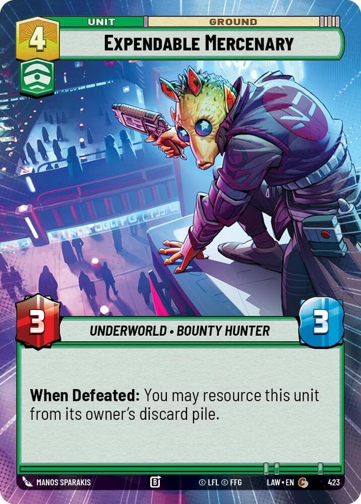 Expendable Mercenary (Hyperspace)