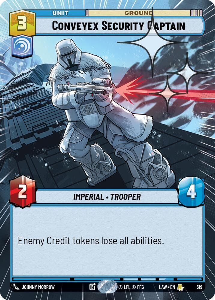 Conveyex Security Captain (Hyperspace Foil)