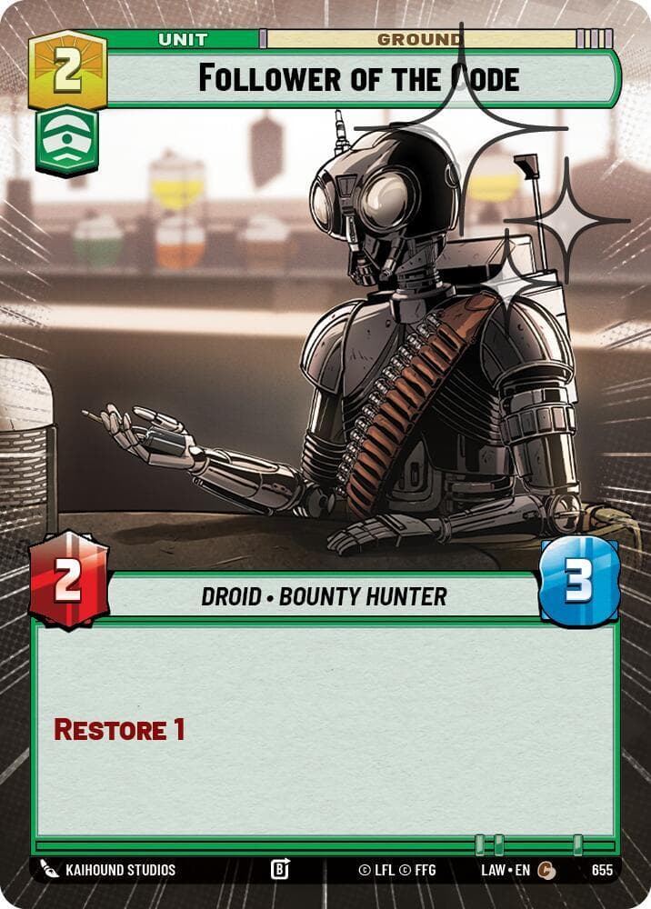 Follower of the Code (Hyperspace Foil)