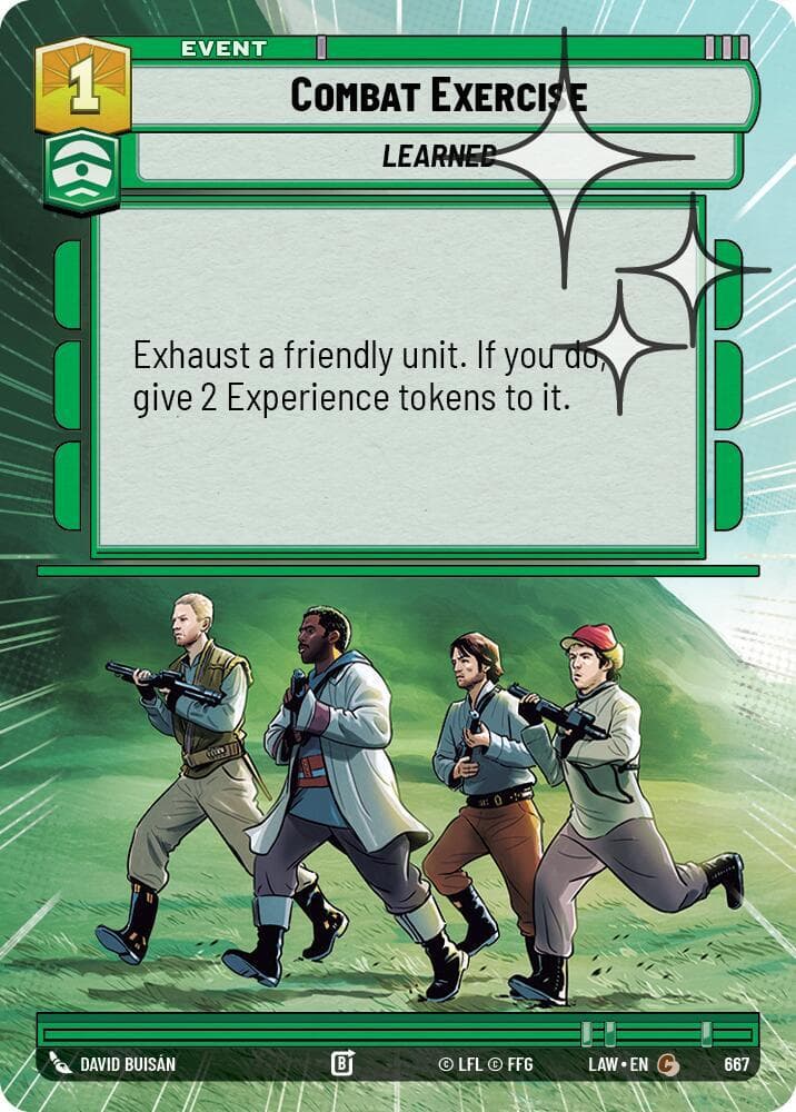 Combat Exercise (Hyperspace Foil)