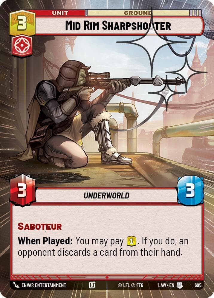 Mid Rim Sharpshooter (Hyperspace Foil)