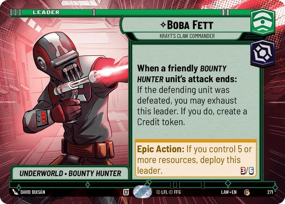 Boba Fett - Krayt's Claw Commander (Hyperspace)