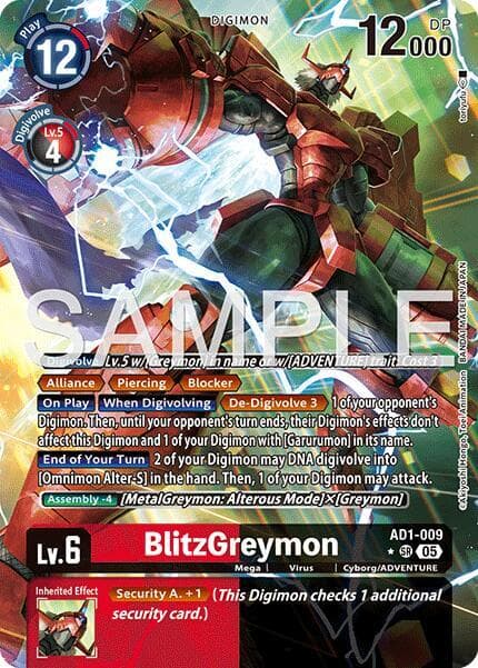 BlitzGreymon (Alternate Art)