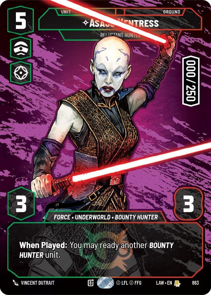 Asajj Ventress - Reluctant Hunter (Serialized)