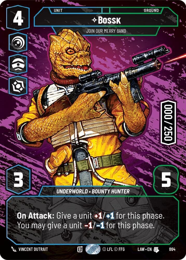 Bossk - Join Our Merry Band (Serialized)