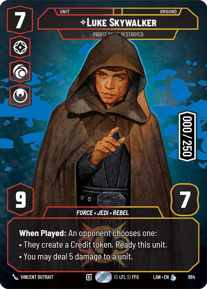 Luke Skywalker - Profit or Be Destroyed (Serialized)