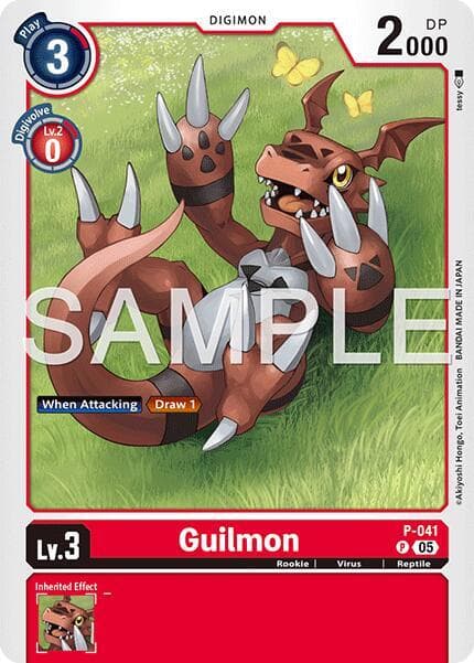 Guilmon - P-041 (Reprint)