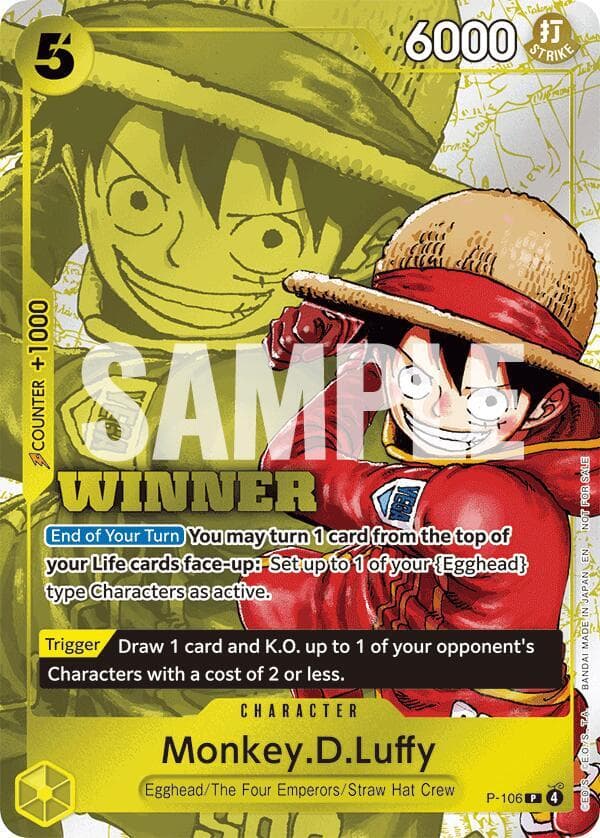 Monkey.D.Luffy (Winner Pack 2026 Vol. 2)