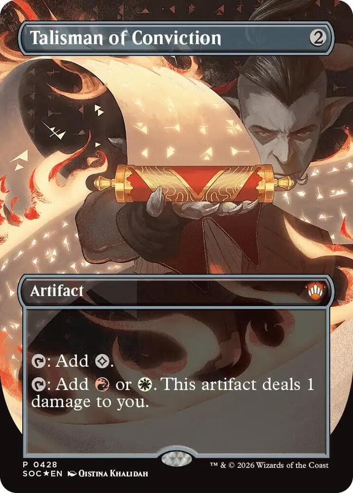 Talisman of Conviction (Borderless)