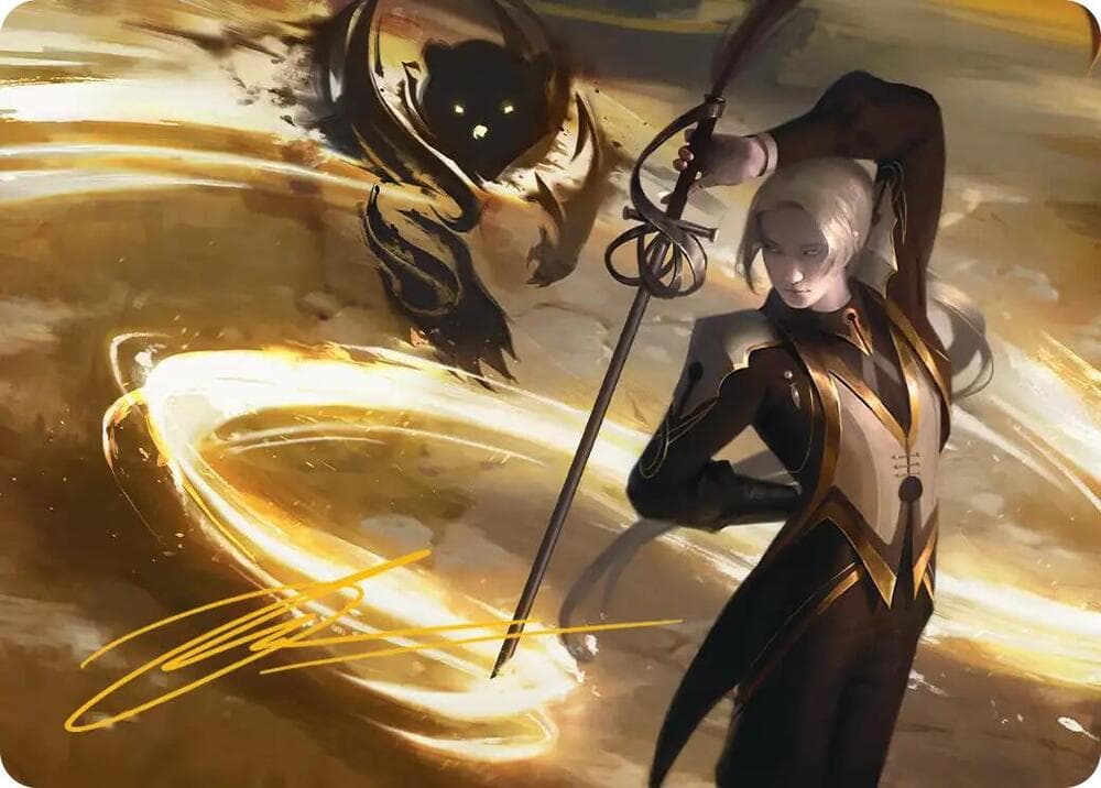 Rapier Wit Art Card (Gold-Stamped Signature)