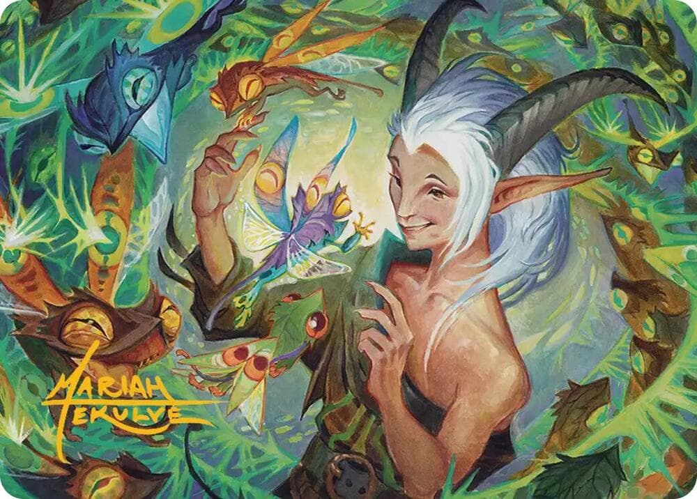 Lumaret's Favor Art Card (Gold-Stamped Signature)