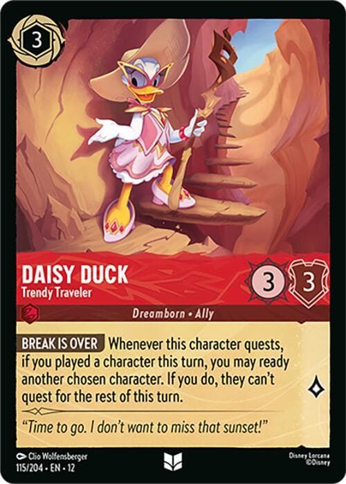 Daisy Duck - Trendy Traveler